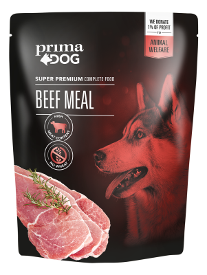 prima dog beef meal
